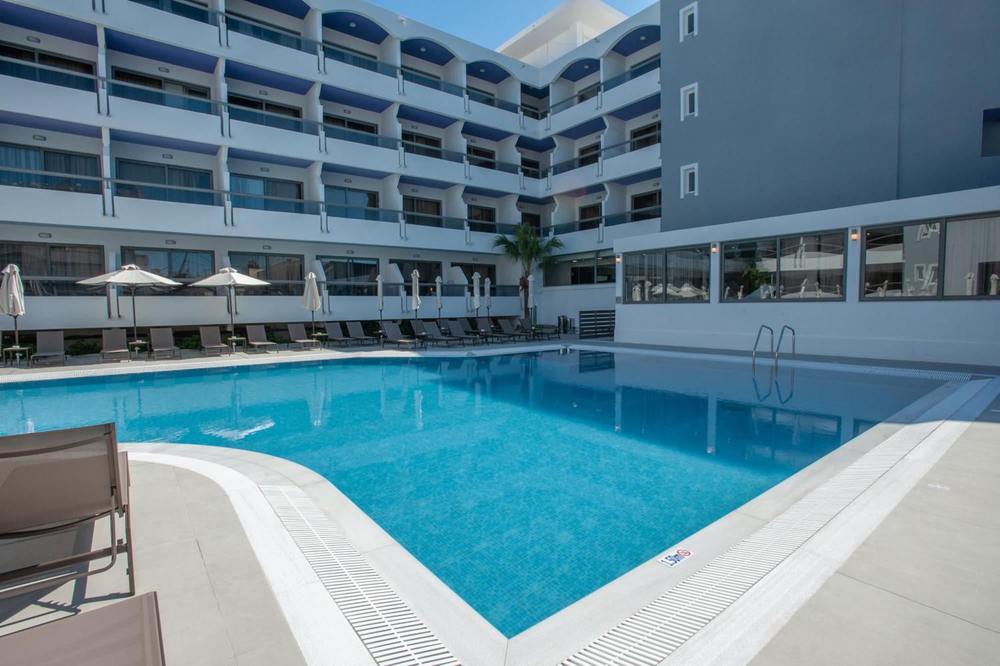 Hotel Rhodos Horizon Marina - Adults Only Rhodes City Exterior foto