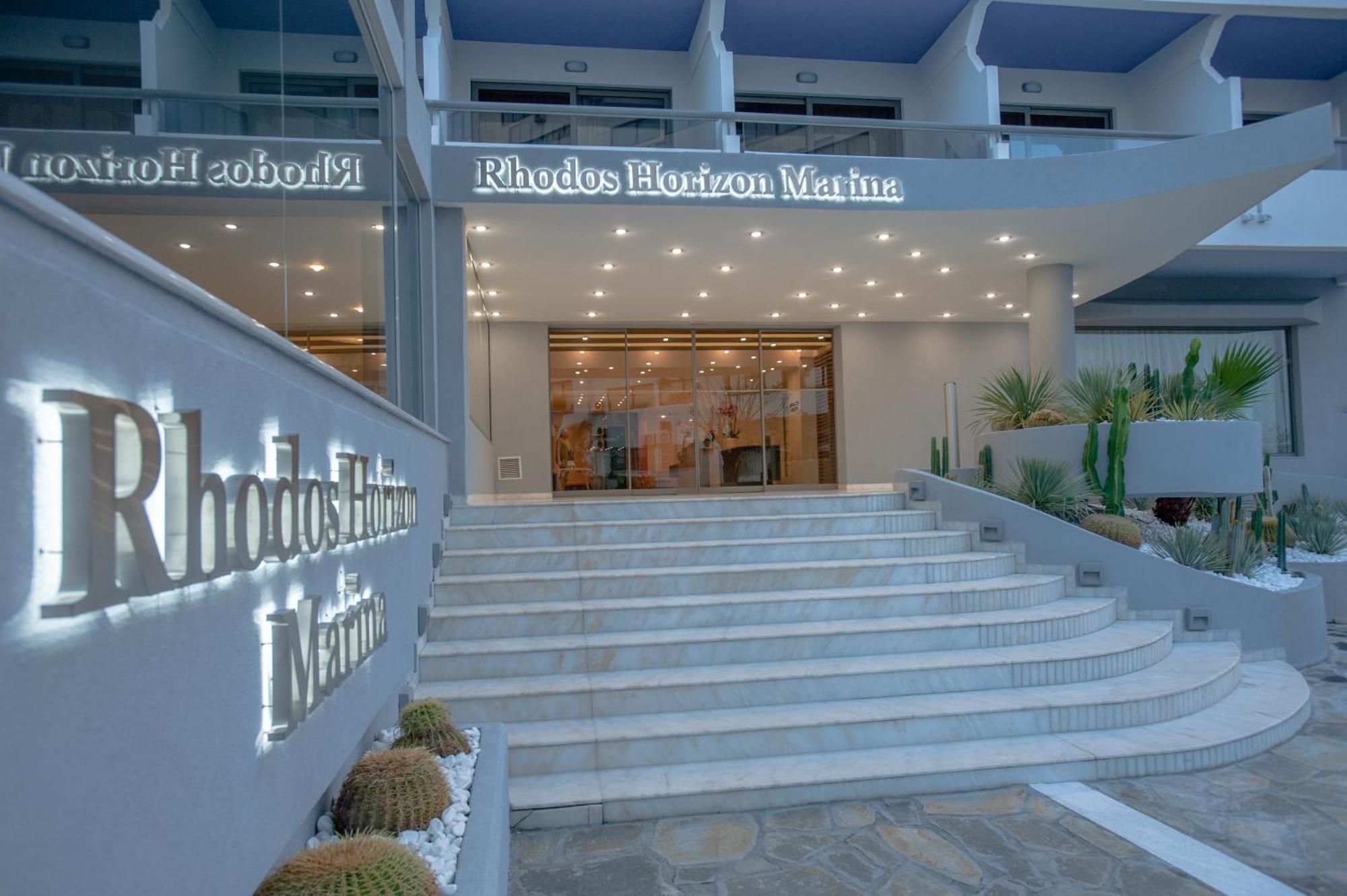 Hotel Rhodos Horizon Marina - Adults Only Rhodes City Exterior foto